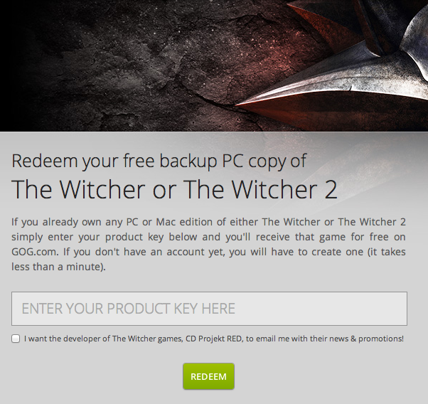The Witcher 1&2 Backup
